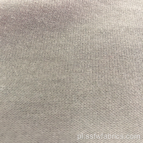 Sweter z dzianiny poliestrowo-spandex szczotkowanej tkaniny Hacci